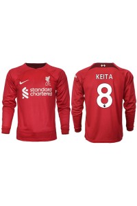 Liverpool Naby Keita #8 Fotballdrakt Hjemme Klær 2022-23 Lange ermer